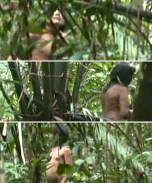 Imagens inéditas mostram tribo que ainda vive isolada na Amazônia Imagens inéditas mostram tribo que ainda vive isolada na Amazônia