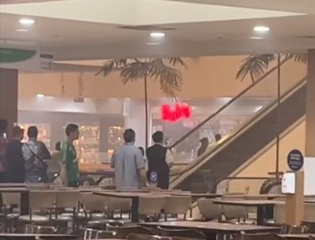 Incêndio é registrado no Manaíra Shopping em João Pessoa Incêndio é registrado no Manaíra Shopping em João Pessoa