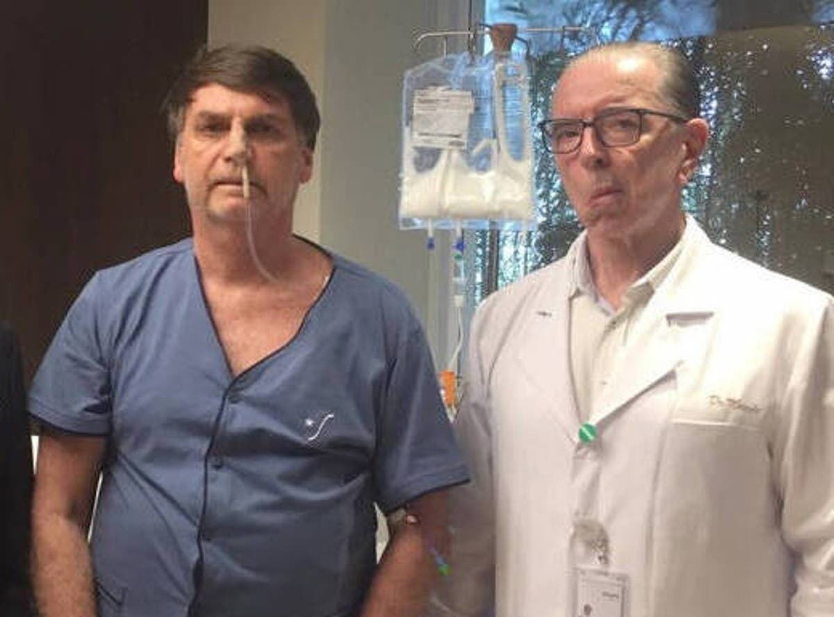Bolsonaro pode passar por cirurgia para tirar parte do intestino Bolsonaro pode passar por cirurgia para tirar parte do intestino