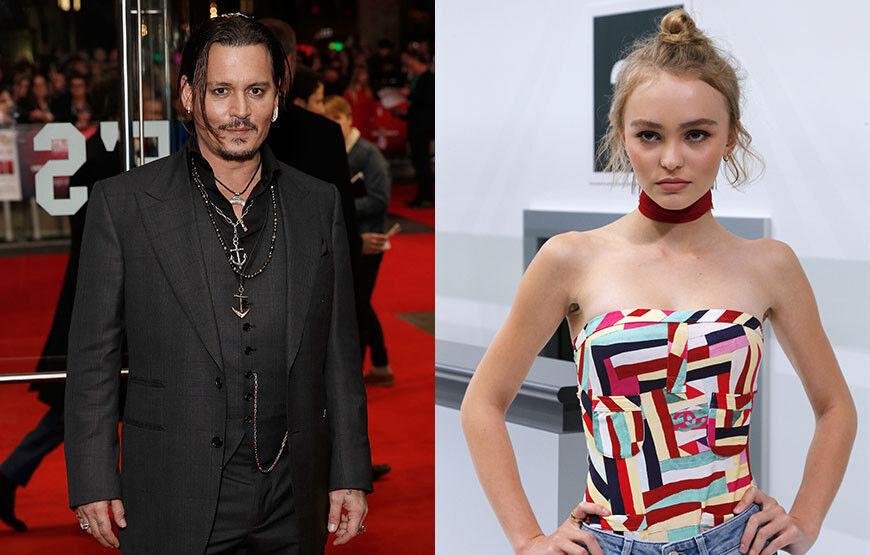 Johnny Depp diz que já ofereceu maconha para filha quando ela tinha 13 anos Johnny Depp diz que já ofereceu maconha para filha quando ela tinha 13 anos
