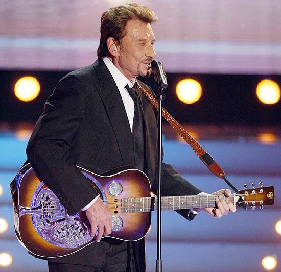Johnny Hallyday, maior astro do rock francês, morre aos 74 Johnny Hallyday, maior astro do rock francês, morre aos 74