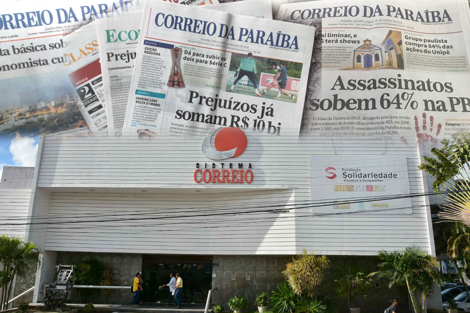 Jornal Correio da Paraíba encerra atividades após 66 anos de história Jornal Correio da Paraíba encerra atividades após 66 anos de história