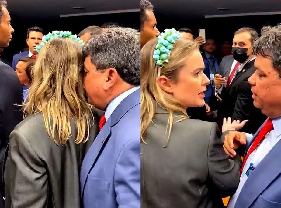 Deputada denuncia assédio na Câmara e diz que colega 'deu um cheiro' em seu pescoço Deputada denuncia assédio na Câmara e diz que colega 'deu um cheiro' em seu pescoço