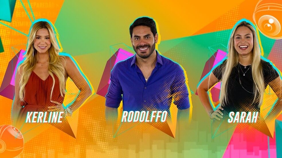 Kerline, Rodolffo e Sarah formam o primeiro Paredão do BBB 21 Kerline, Rodolffo e Sarah formam o primeiro Paredão do BBB 21