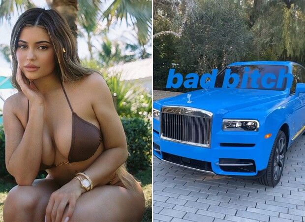 Kylie Jenner ostenta carro mais caro do mundo, avaliado em R$ 4,6 mi