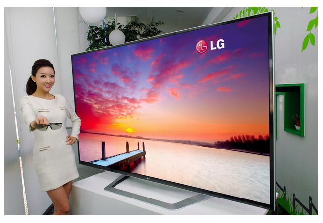 LG vai lançar TV com tecnologia 3D e 84 polegadas LG vai lançar TV com tecnologia 3D e 84 polegadas