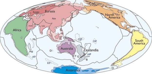 Cientistas identificam novo continente no Hemisfério Sul: a Zelândia