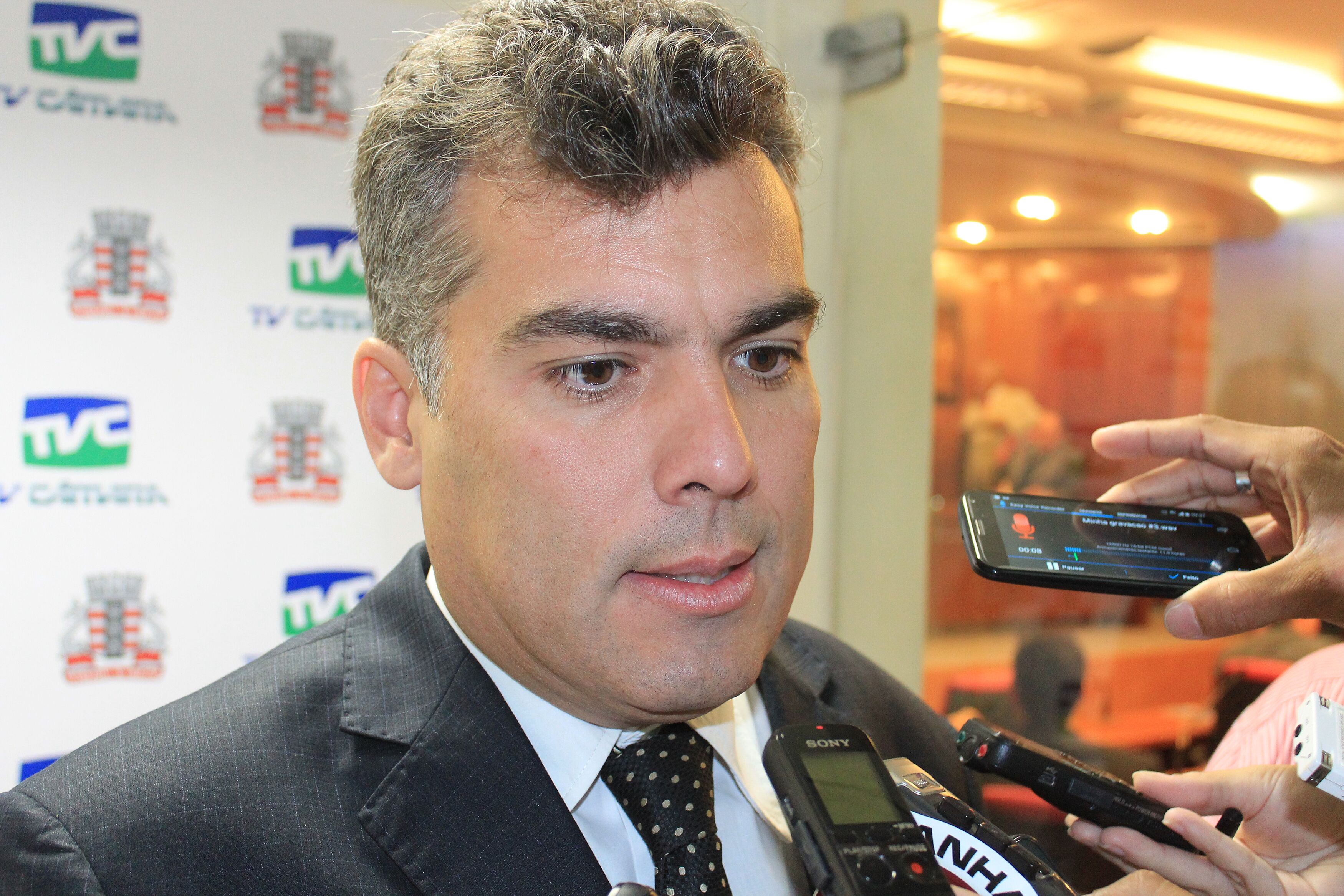 Vereador Marco Antônio afirma que a bancada de situação permanece unida Vereador Marco Antônio afirma que a bancada de situação permanece unida