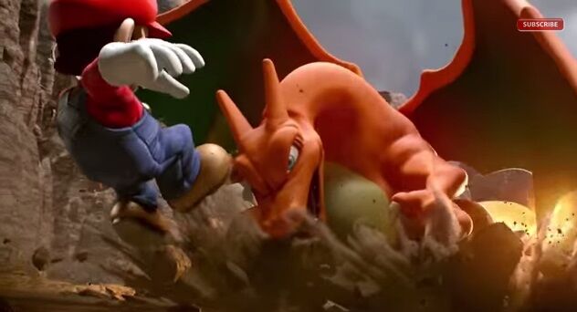 Mario enfrenta Charizard no novo trailer de Super Smash Bros. para Wii