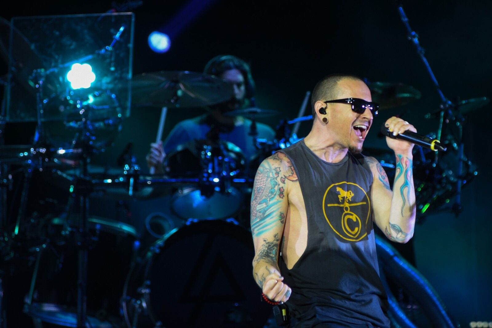 Chester Bennington, vocalista do Linkin Park, morre aos 41 anos Chester Bennington, vocalista do Linkin Park, morre aos 41 anos
