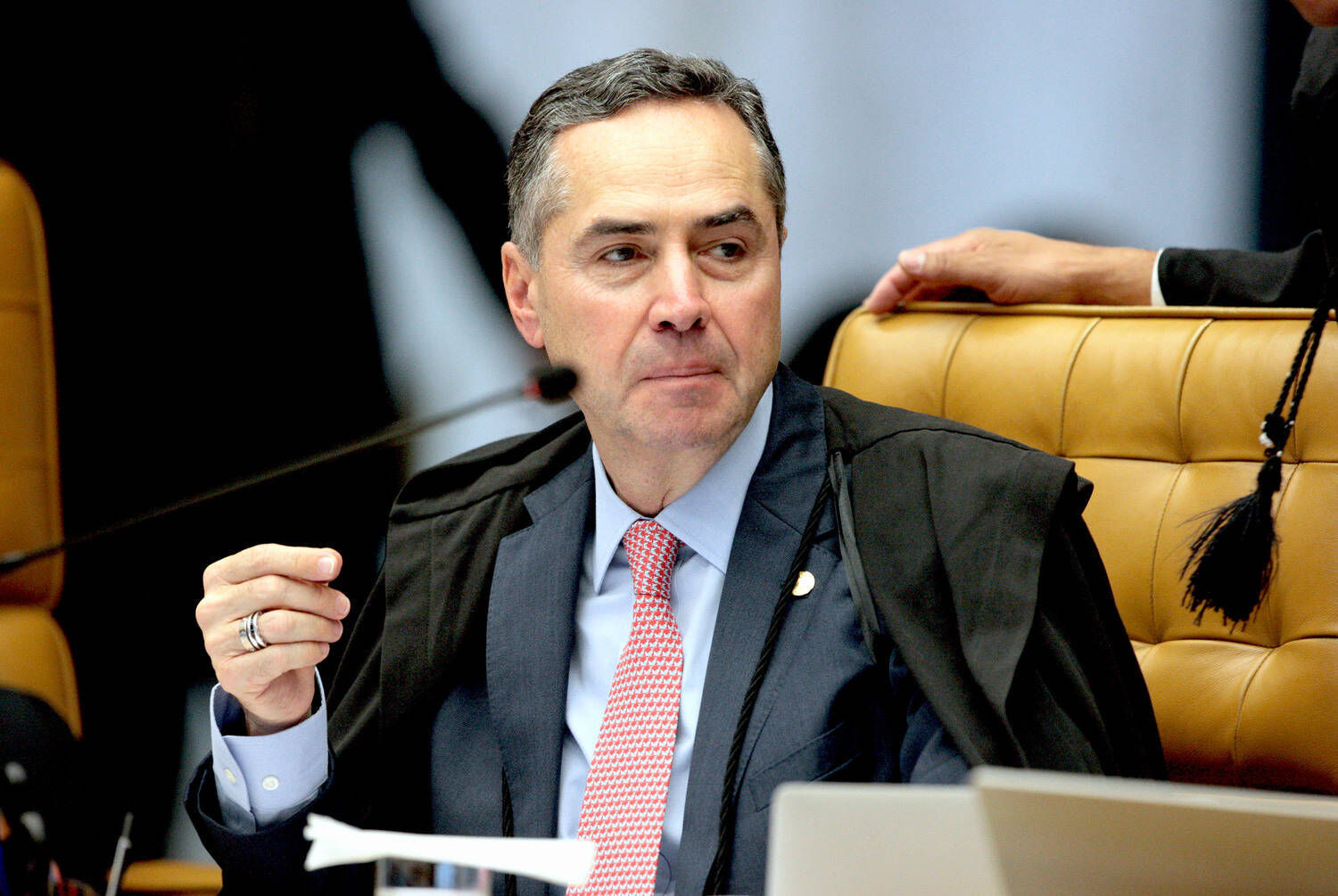 Presidente do STF, Barroso chama de estarrecedor plano para assassinato de Lula, Alckmin e Moraes Barroso, Ministro, Luís Roberto Barroso