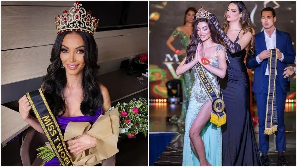 Modelo trans brasileira vence concurso mundial de beleza na Itália: 'Me sinto orgulhosa da mulher que me tornei' Modelo trans brasileira vence concurso mundial de beleza na Itália: 'Me sinto orgulhosa da mulher que me tornei'