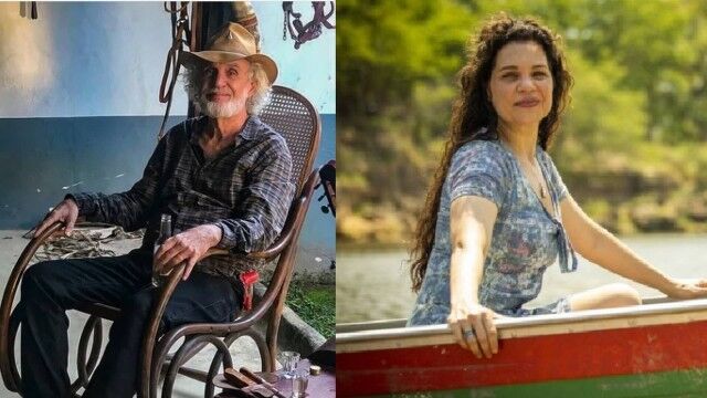 Isabel Teixeira diz que pai músico não vê suas cenas quentes em 'Pantanal': 'A vida inteira foi assim' Isabel Teixeira diz que pai músico não vê suas cenas quentes em 'Pantanal': 'A vida inteira foi assim'