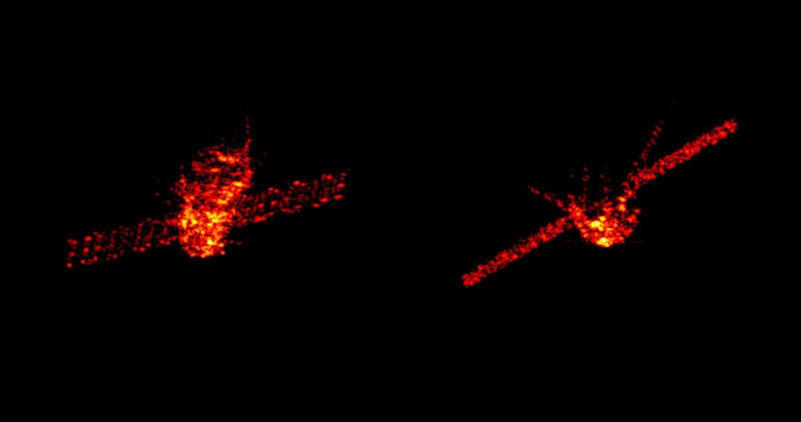 Foto mostra nave espacial chinesa perdida em queda no caminho de volta à Terra Foto mostra nave espacial chinesa perdida em queda no caminho de volta à Terra