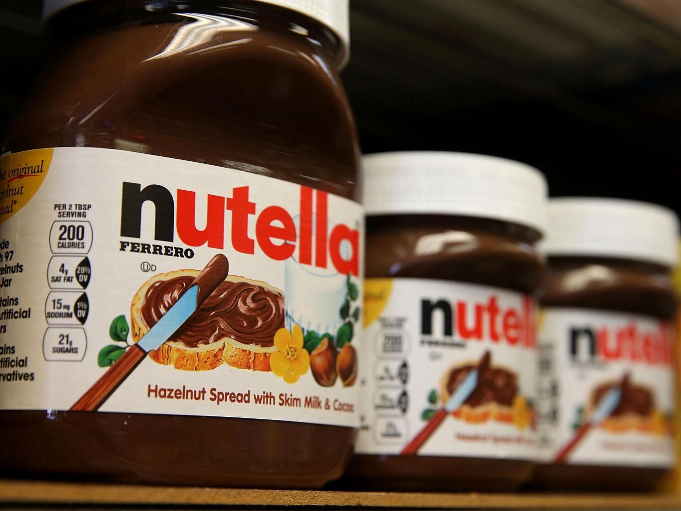 Nutella é retirada de supermercados por ser potencialmente cancerígeno Nutella é retirada de supermercados por ser potencialmente cancerígeno