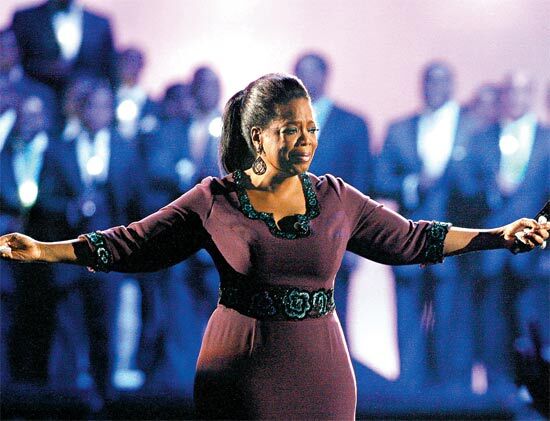 Oprah Winfrey se despede de seu programa na TV Oprah Winfrey se despede de seu programa na TV