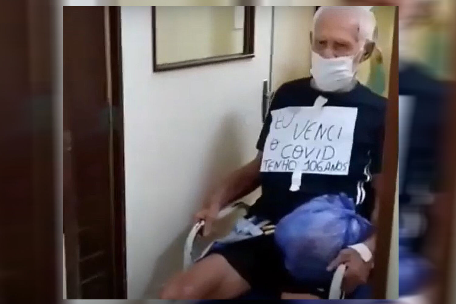 Idoso de 106 anos que venceu coronavírus piora e volta a ser internado em João Pessoa Idoso de 106 anos que venceu coronavírus piora e volta a ser internado em João Pessoa