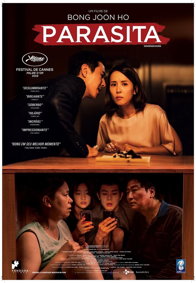 Sul-coreano 'Parasita' surpreende e é o grande vencedor do Oscar Sul-coreano 'Parasita' surpreende e é o grande vencedor do Oscar