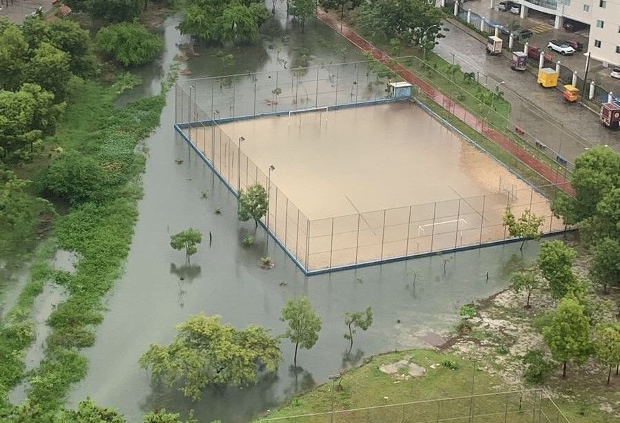 Chuvas deixam Parque Parahyba inundado no bairro Jardim Oceania, em João Pessoa Chuvas deixam Parque Parahyba inundado no bairro Jardim Oceania, em João Pessoa
