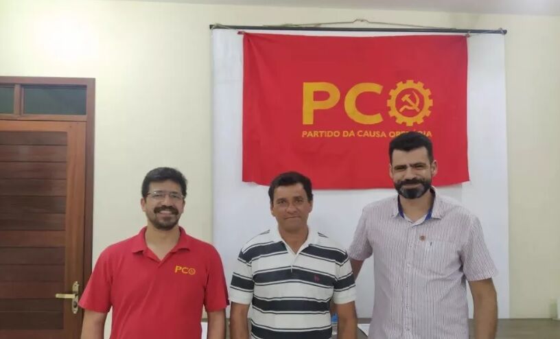 PCO anuncia Adriano Trajano como candidato a governador da Paraíba e José Pessoa para o Senado PCO anuncia Adriano Trajano como candidato a governador da Paraíba e José Pessoa para o Senado