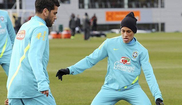 Pela seleção brasileira, Neymar volta a enfrentar o frio na Europa