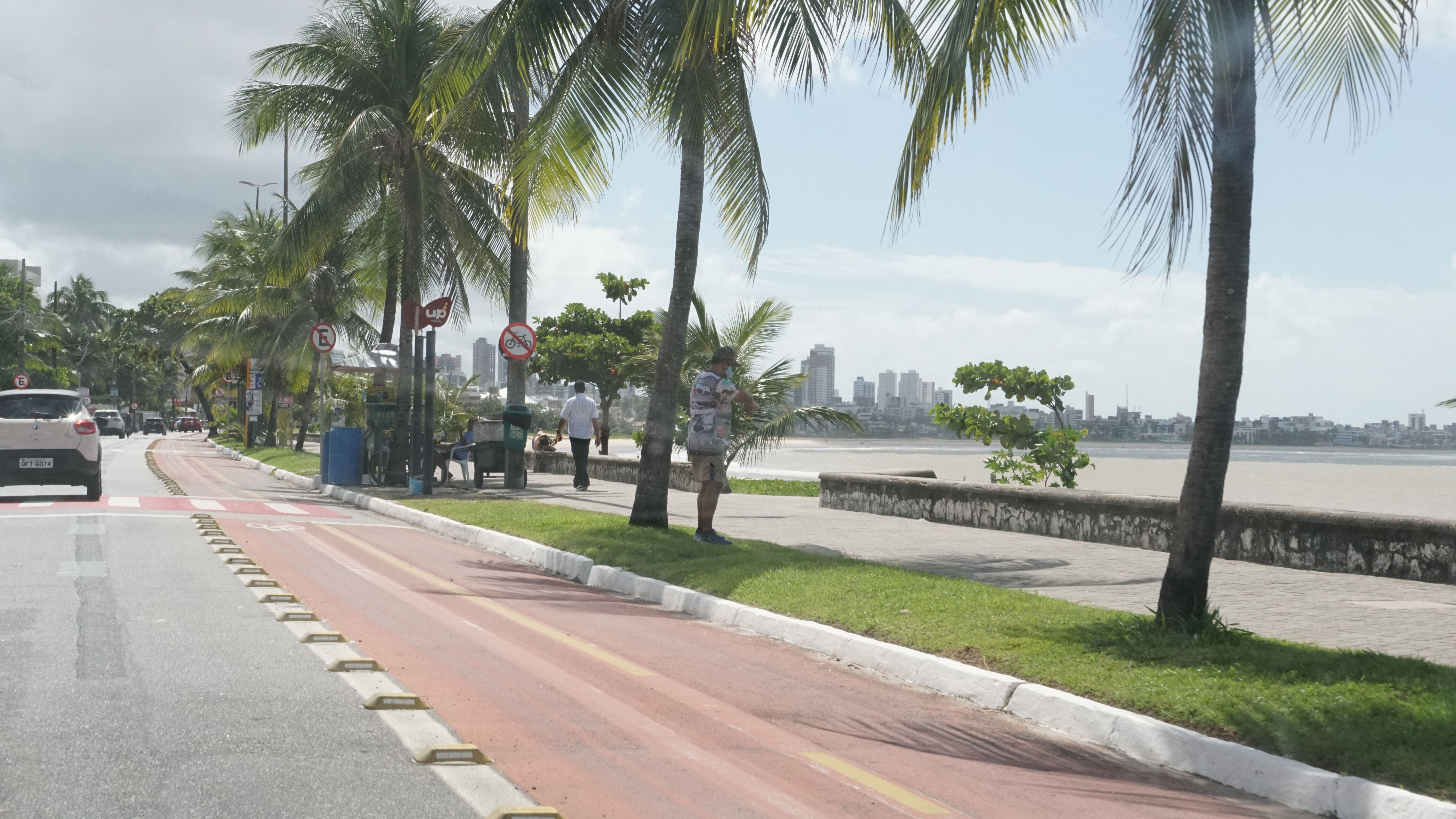 Orla de João Pessoa será fechada como medida para evitar aglomerações, confirma prefeito praia, joão pessoa, orla