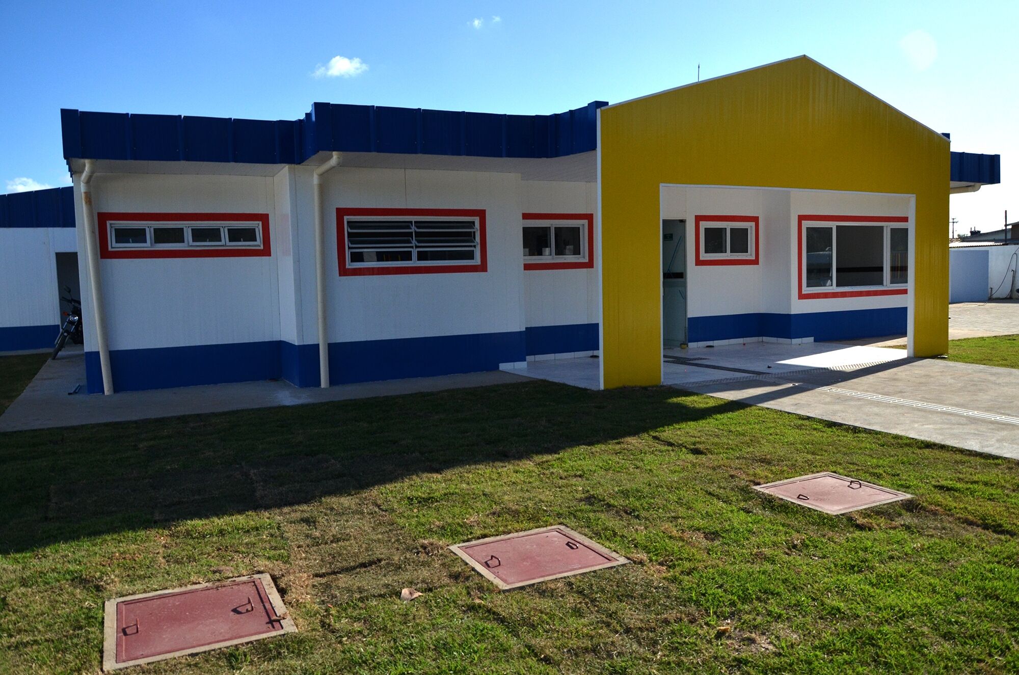Prefeito inaugura Crei Mumbaba III, segundo na Capital construído com Metodologia Inovadora