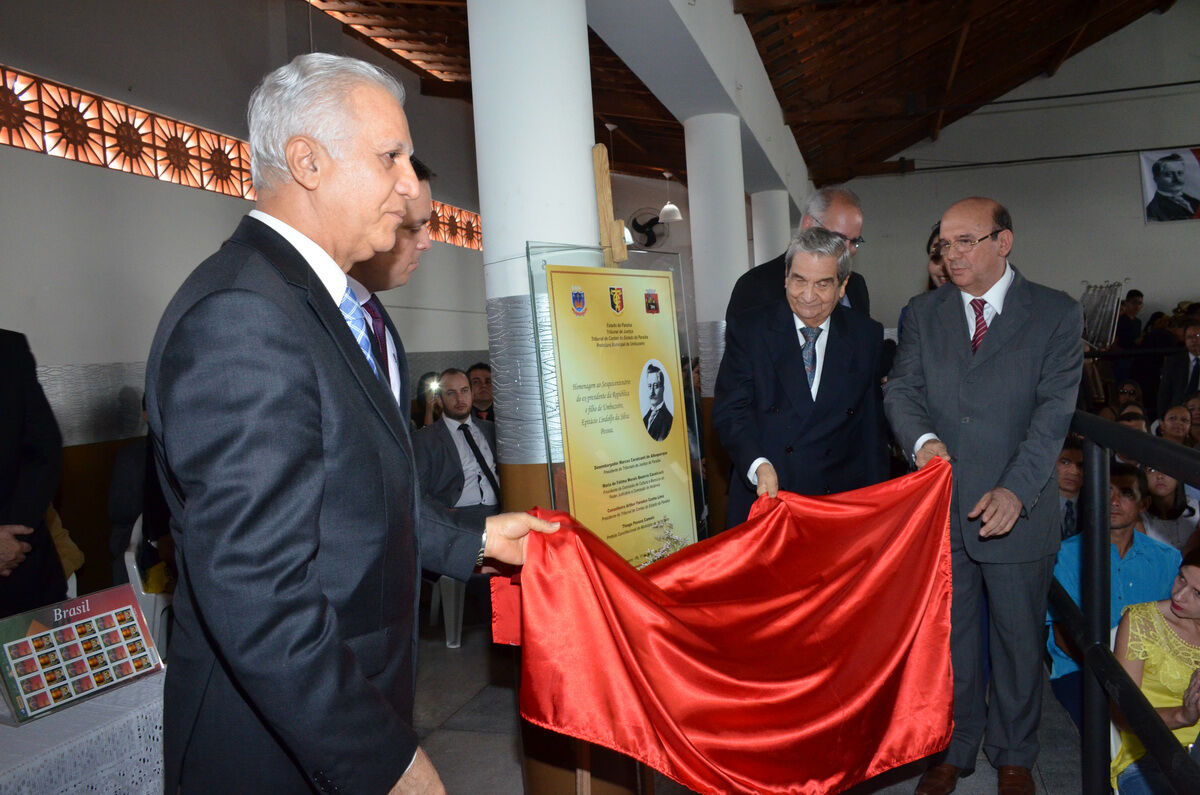 Presidente do TJPB e embaixador Pardellas abrem homenagens ao ex-presidente Epitácio Pessoa Presidente do TJPB e embaixador Pardellas abrem homenagens ao ex-presidente Epitácio Pessoa