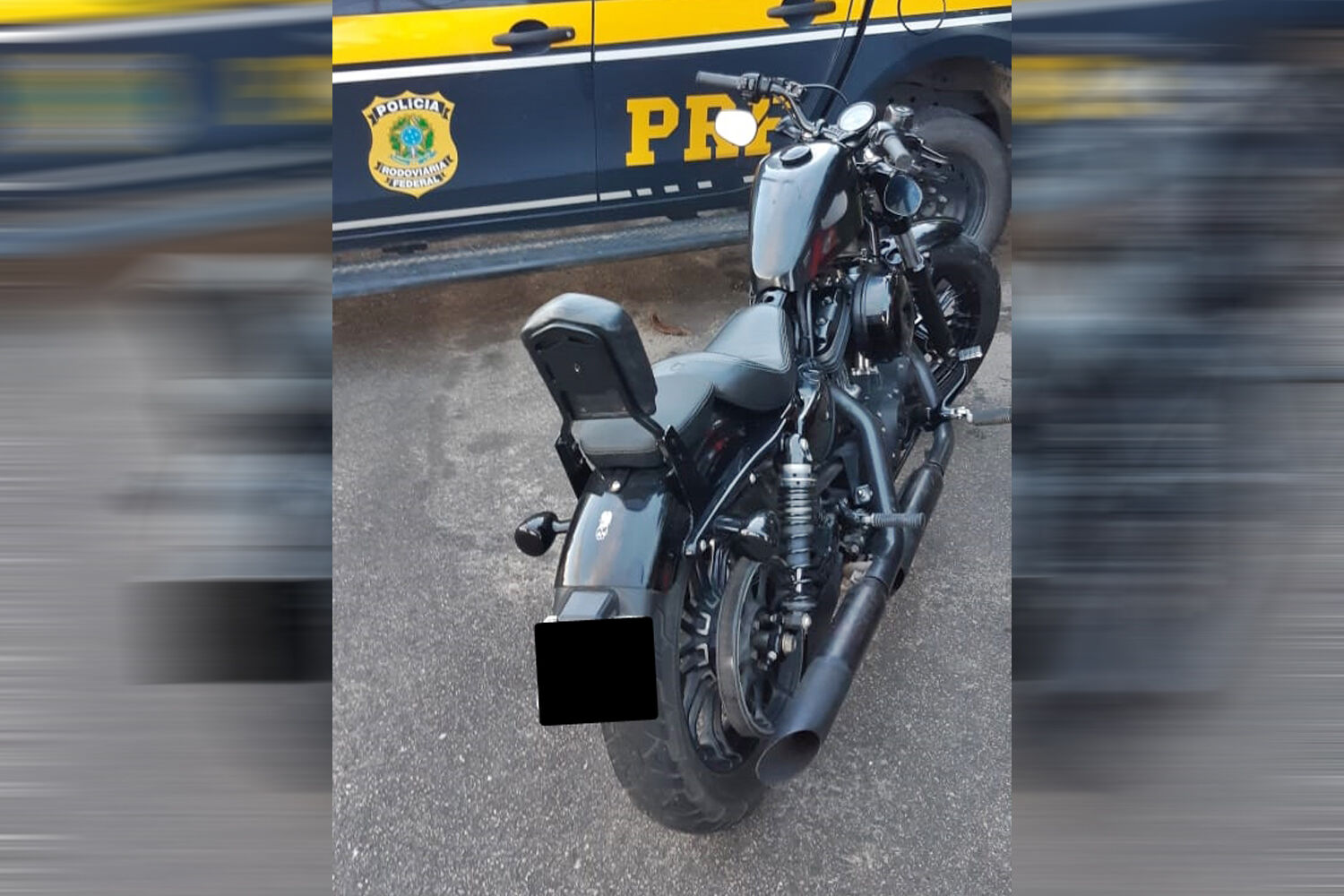 PRF recupera, em Sobrado, moto Harley Davidson roubada e prende motociclista que apresentou documento falso PRF recupera, em Sobrado, moto Harley Davidson roubada e prende motociclista que apresentou documento falso