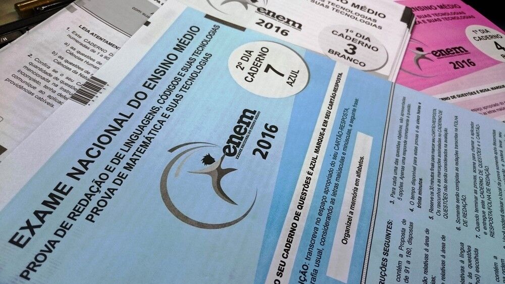 Ministério da Educação divulga gabarito oficial do Enem 2016