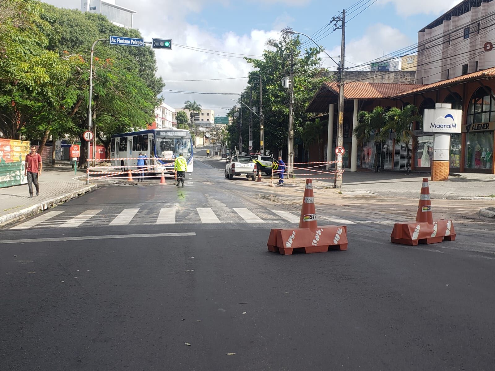 Rua do centro de Campina Grande tem trânsito alterado neste sábado Rua do centro de Campina Grande tem trânsito alterado neste sábado