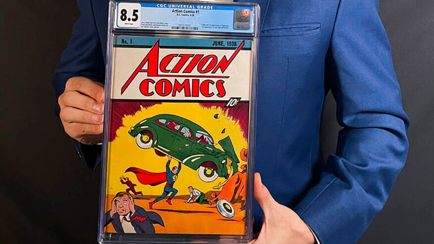 Primeira aparição do Superman em HQs é vendida por R$ 18,2 mi Primeira aparição do Superman em HQs é vendida por R$ 18,2 mi