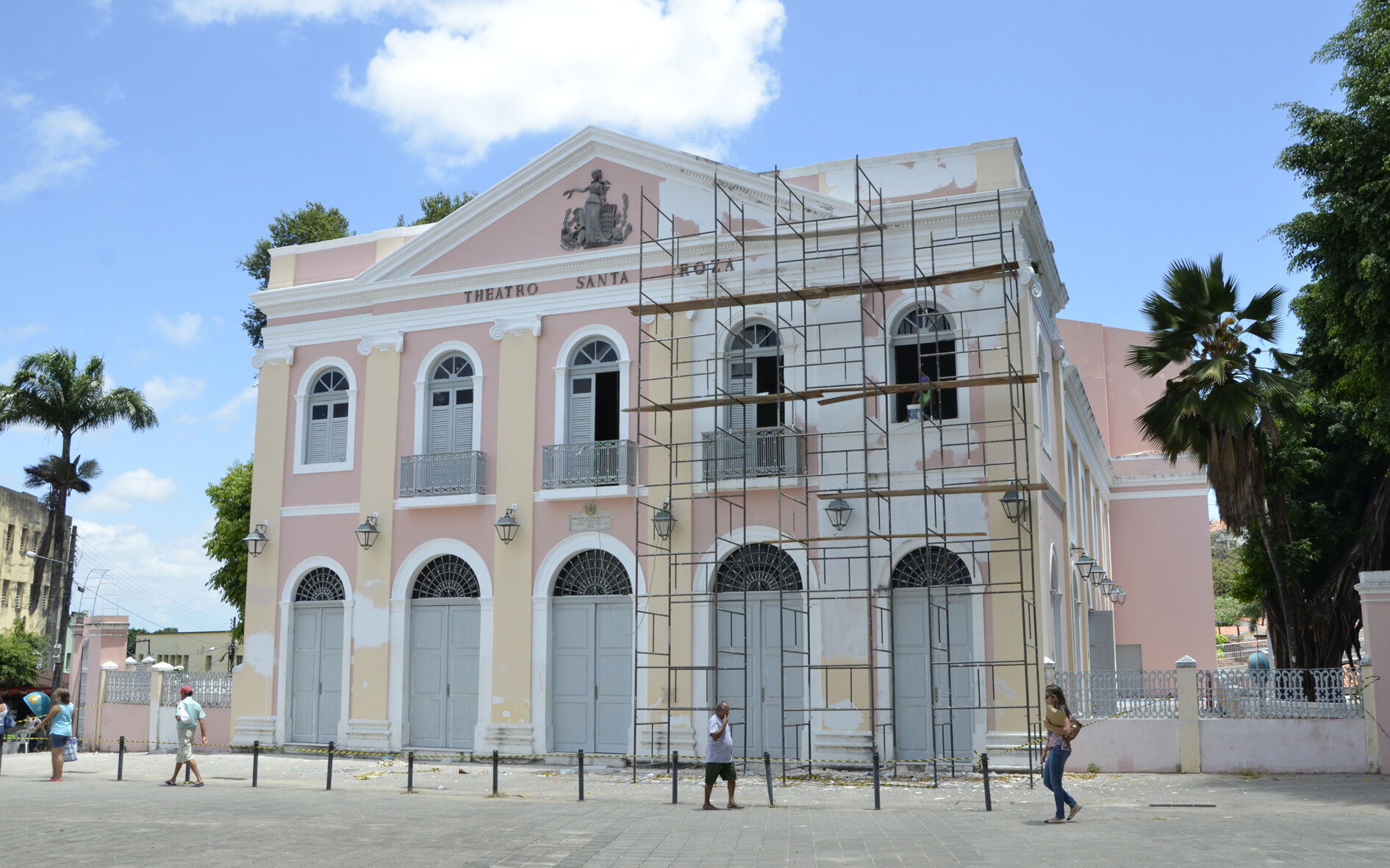 Teatro Santa Roza completa 126 anos de existência Teatro Santa Roza completa 126 anos de existência