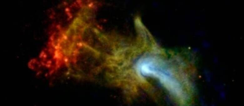 Telescópio da Nasa flagra "Mão de Deus" durante explosão de estrela