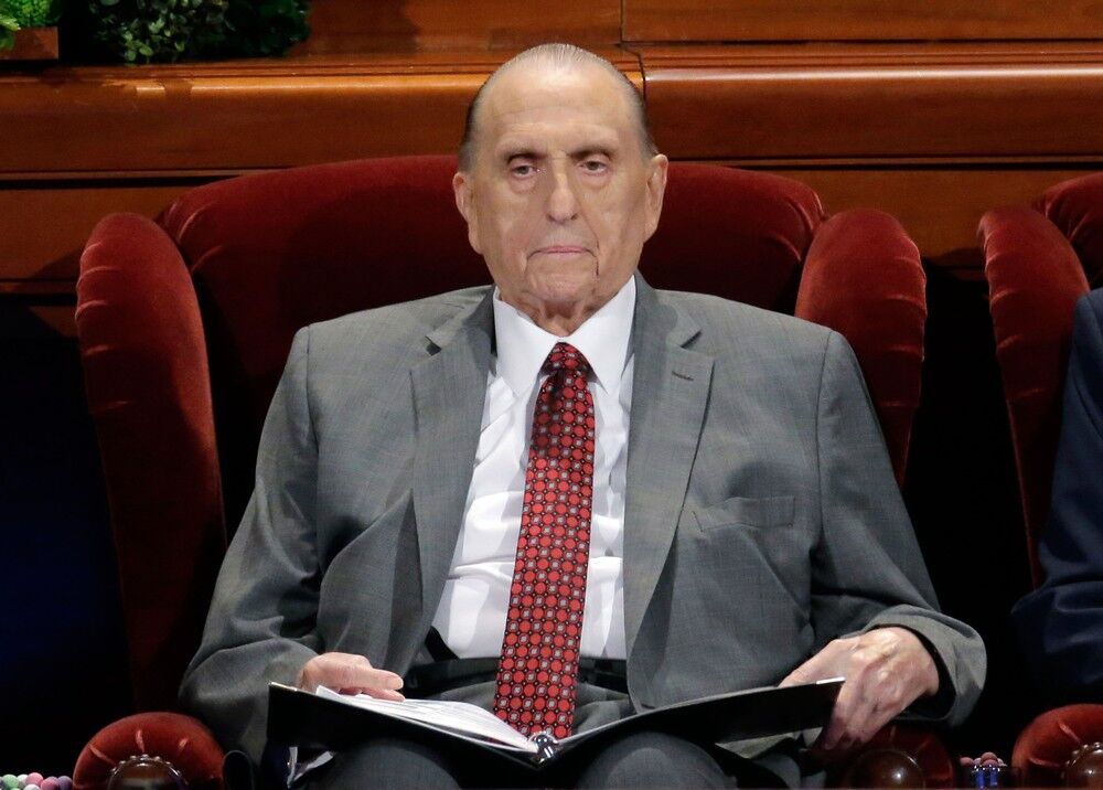 Presidente da igreja mórmon morre aos 90 anos Presidente da igreja mórmon morre aos 90 anos