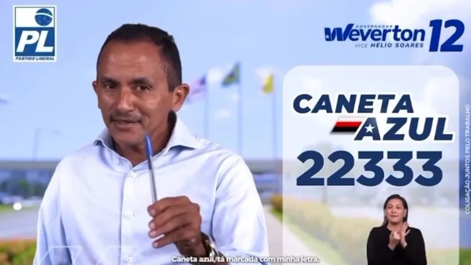 Sob a alcunha 'Caneta Azul', cantor de hit é candidato a deputado estadual no Maranhão