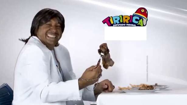 Tiririca faz paródia do comercial da Friboi com Roberto Carlos para pedir votos Tiririca faz paródia do comercial da Friboi com Roberto Carlos para pedir votos