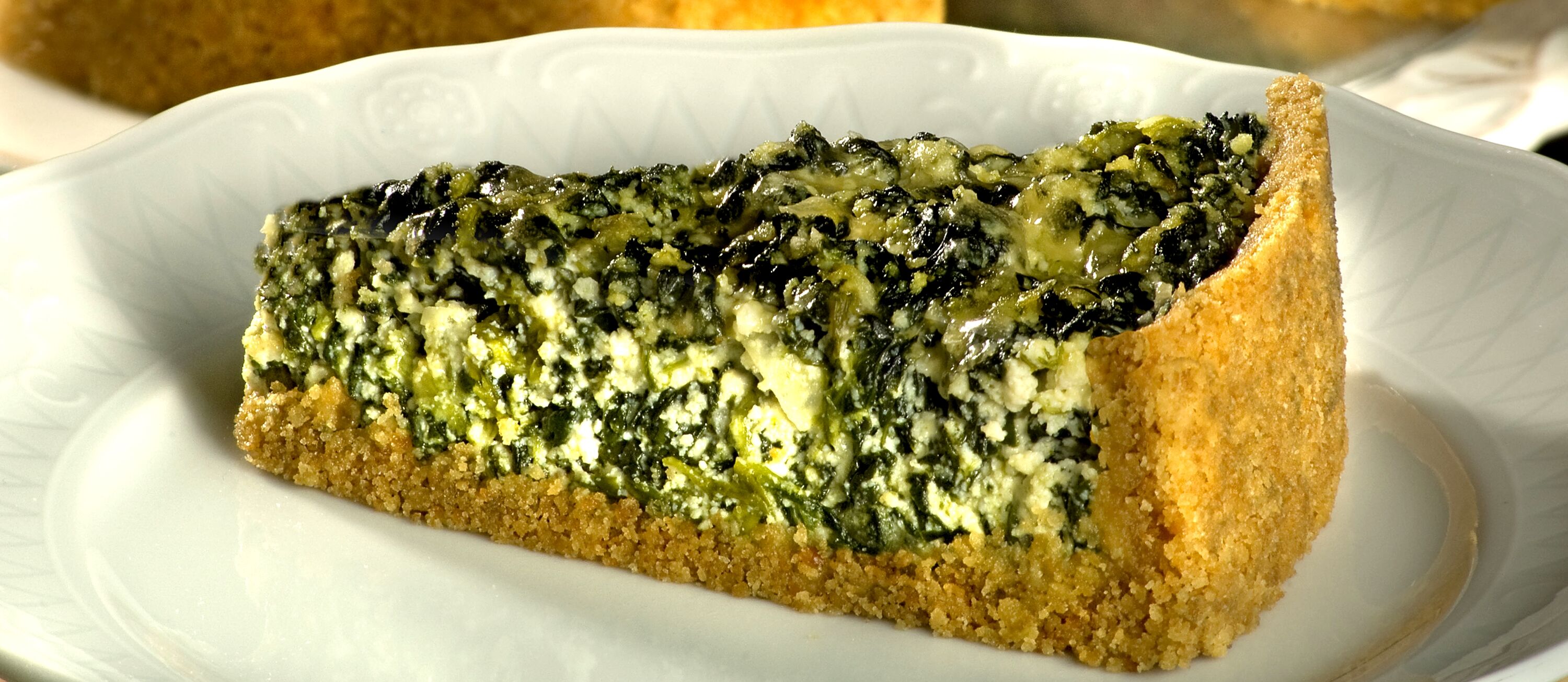 Torta de ricota com espinafre para aproveitar a estação mais fria do ano Torta de ricota com espinafre para aproveitar a estação mais fria do ano