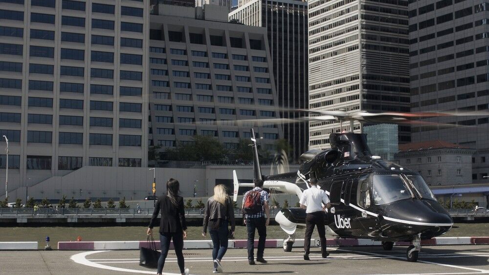 Uber lança serviço de helicóptero no aplicativo Uber lança serviço de helicóptero no aplicativo