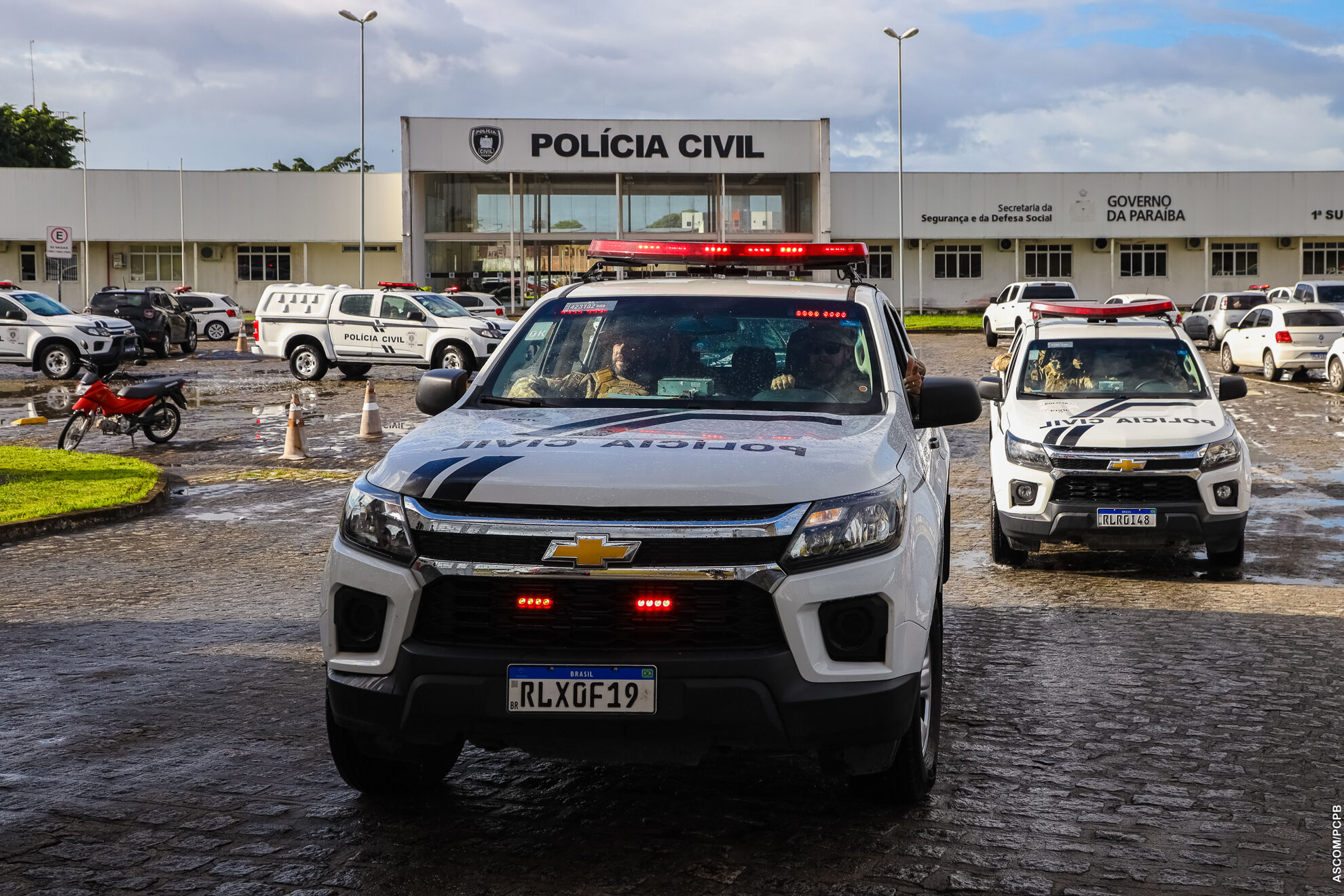 Terceira turma do concurso da Polícia Civil da Paraíba será convocada nas próximas semanas, revela secretário policia civil, viatura, cidade da policia civil