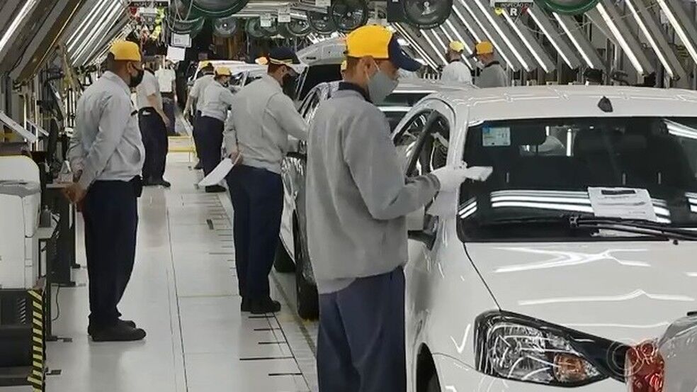Toyota vai suspender produção no Brasil a partir da segunda-feira com agravamento da pandemia Toyota vai suspender produção no Brasil a partir da segunda-feira com agravamento da pandemia