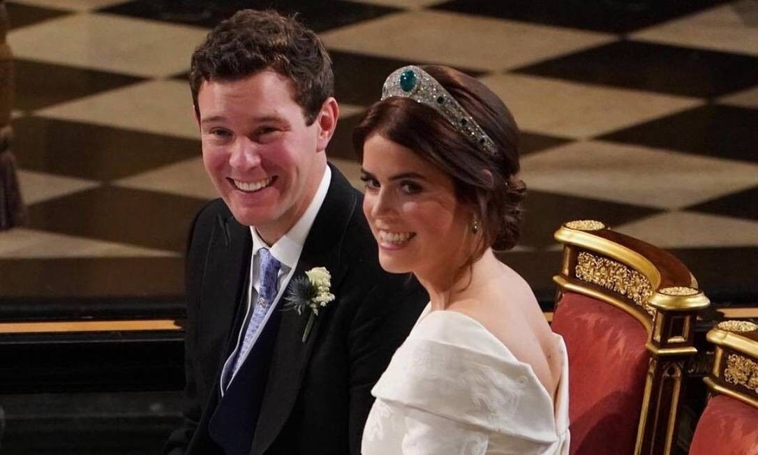 Neta da rainha Elizabeth 2ª, princesa Eugenie dá à luz seu primeiro filho Neta da rainha Elizabeth 2ª, princesa Eugenie dá à luz seu primeiro filho