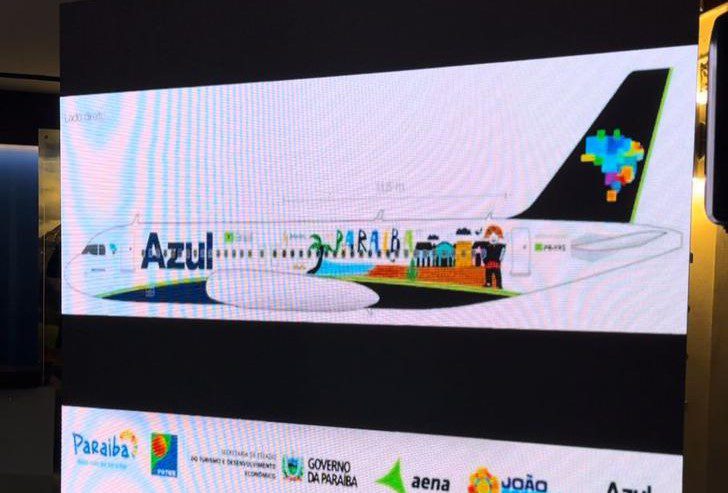 Avião, Azul, Paraíba, Voos