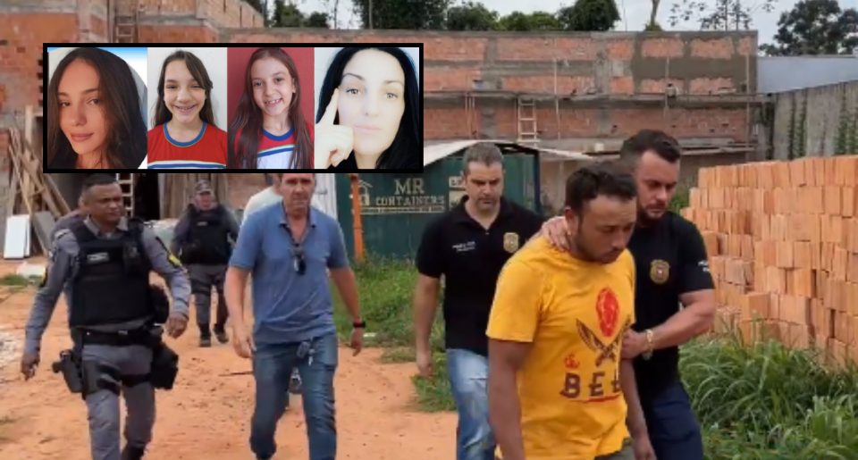 Suspeito de matar e estuprar mãe e filhas disse que estava drogado e invadiu casa para roubar Suspeito de matar e estuprar mãe e filhas disse que estava drogado e invadiu casa para roubar