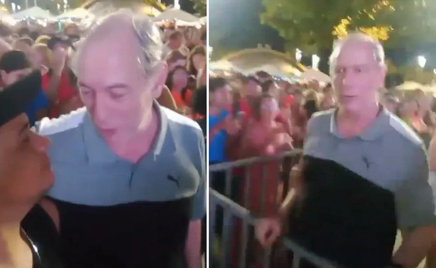 Após ser chamado de 'bandido', Ciro Gomes dá tapa no rosto de homem em Fortaleza Após ser chamado de 'bandido', Ciro Gomes dá tapa no rosto de homem em Fortaleza