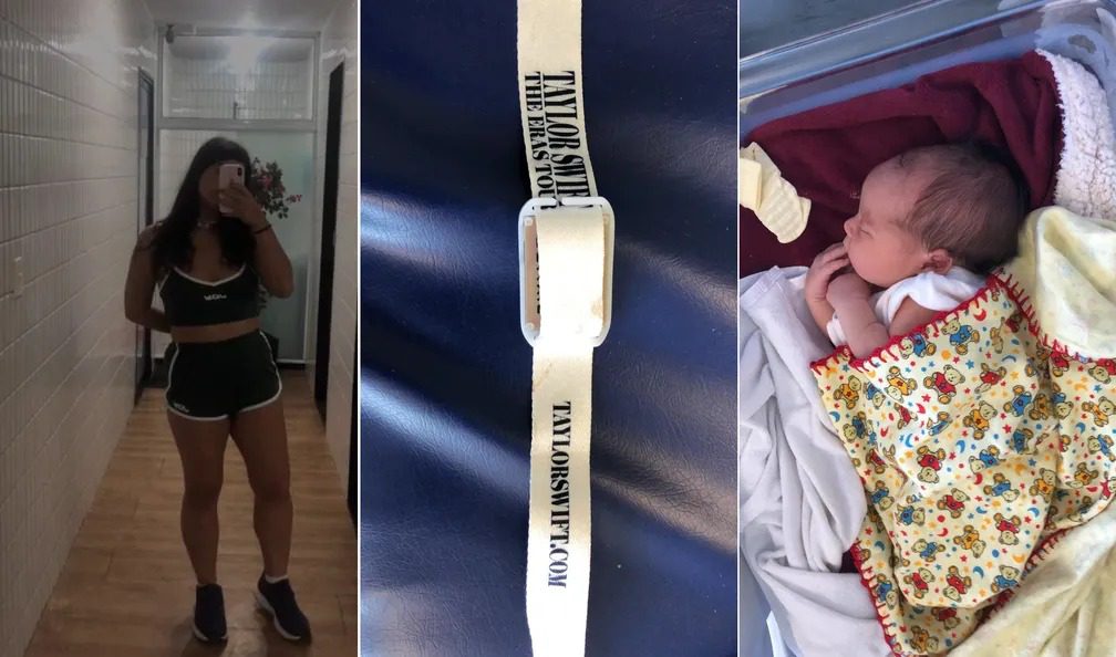 Fã da Taylor Swift que não sabia que estava grávida entra em trabalho de parto na hora do show no Rio de Janeiro Fã da Taylor Swift que não sabia que estava grávida entra em trabalho de parto na hora do show no Rio de Janeiro