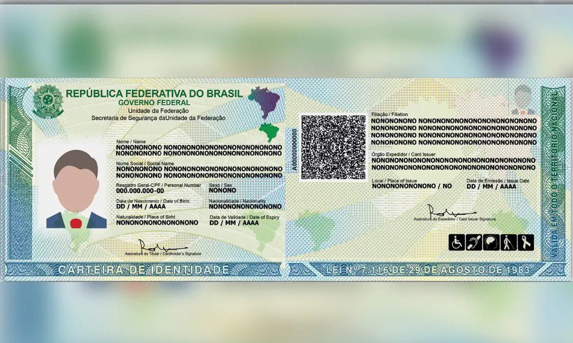 Governo Federal oficializa prorrogação do prazo para estados iniciarem emissão da nova carteira de identidade Governo Federal oficializa prorrogação do prazo para estados iniciarem emissão da nova carteira de identidade