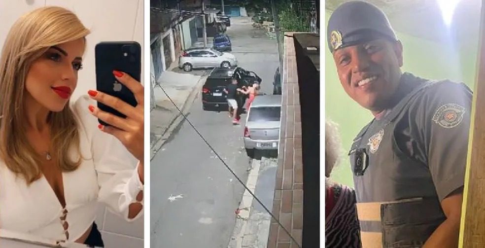 PM de folga agride esposa com socos no rosto e a mata a tiros no meio da rua em São Paulo PM de folga agride esposa com socos no rosto e a mata a tiros no meio da rua em São Paulo