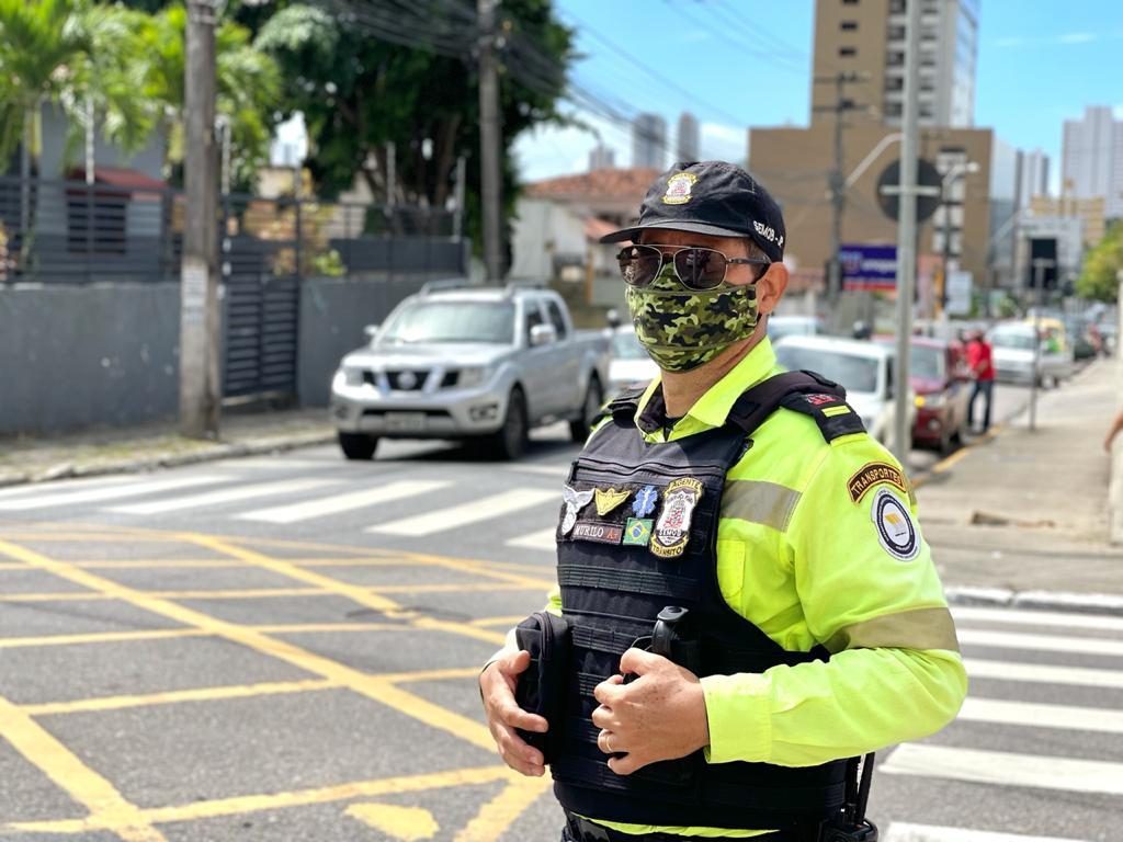 Semob realiza bloqueio temporário em vias de João Pessoa durante ‘Corrida do Natal’; Confira locais interdição, Epitácio Pessoa, domingo, trânsito