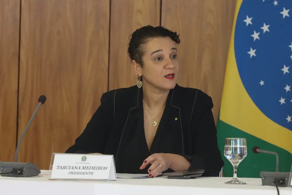 Paraibana Tarciana Medeiros, do Banco do Brasil, se solidariza com Anielle Franco "seguimos juntas" tarciana medeiros, anielle franco, paraibana